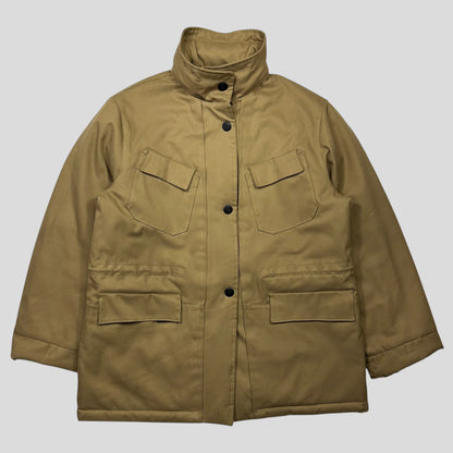 Massimo Osti Studio 1999 Asymmetrical Cuff Padded Field Jacket - M