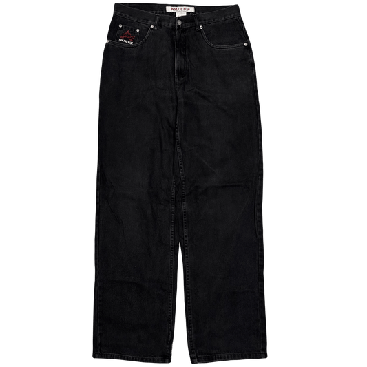 Avirex Jeans In Black ( W32 ) - Known Source