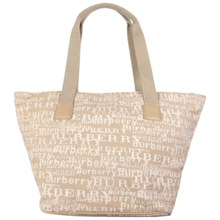 Vintage Burberry Monogram Shoulder Bag