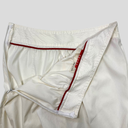 Prada Sport 00’s Linen Ponte Trousers - UK6-8 | Default Title, White