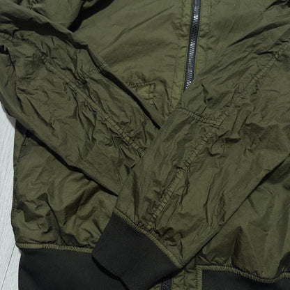 Stone Island Membrana 3L Jacket | Large, Olive