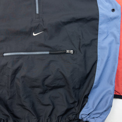 Vintage 2000s Nike Q Zip Packable Jacket Womens Size XL | XL, Red