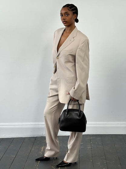 Hugo Boss 2000s Pure Wool Single Breasted Suit - 40R/W34