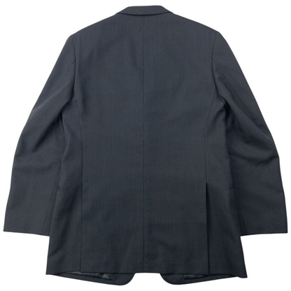 Vintage 90s Yohji Yamamoto D'Urban A.A.R Pinstripe Jacket & Trousers Suit Set Size S | Small, Black