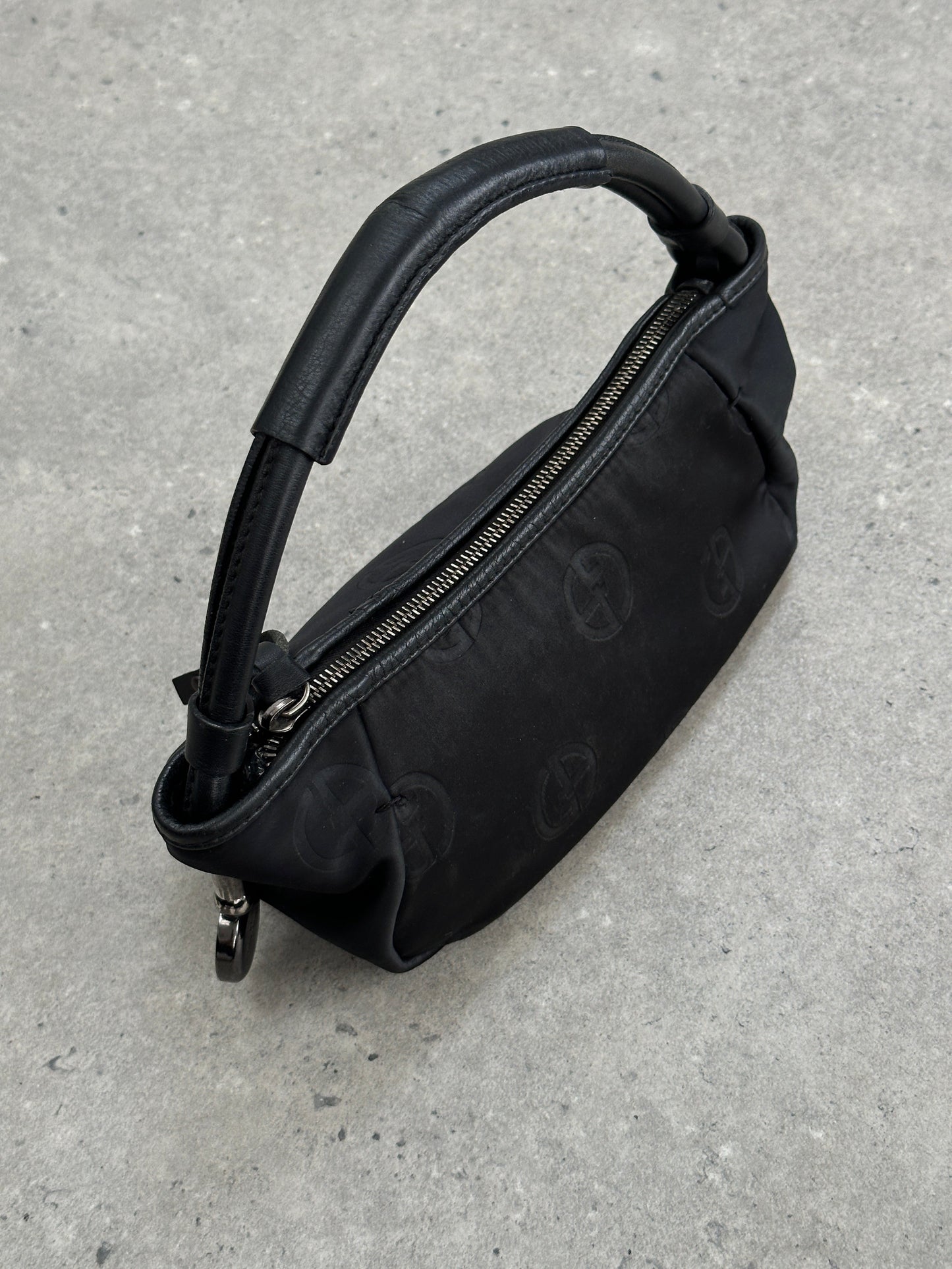 Giorgio Armani 2000s GA Monogram Baguette Bag