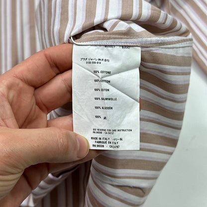 Prada 00’s Candy Striped Shirt - M | 39, Multicoloured