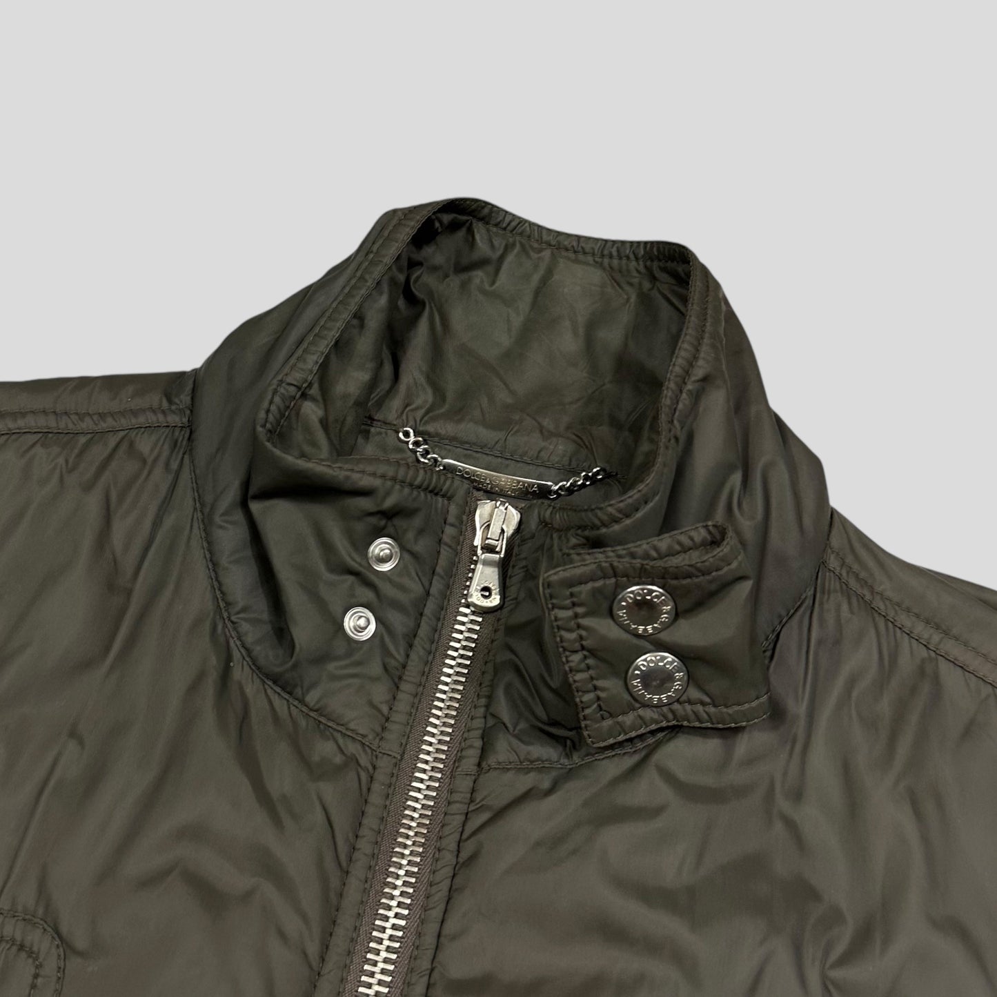 Dolce & Gabbana AW 2003 Multipocket Flight Jacket - L | Default Title, Grey