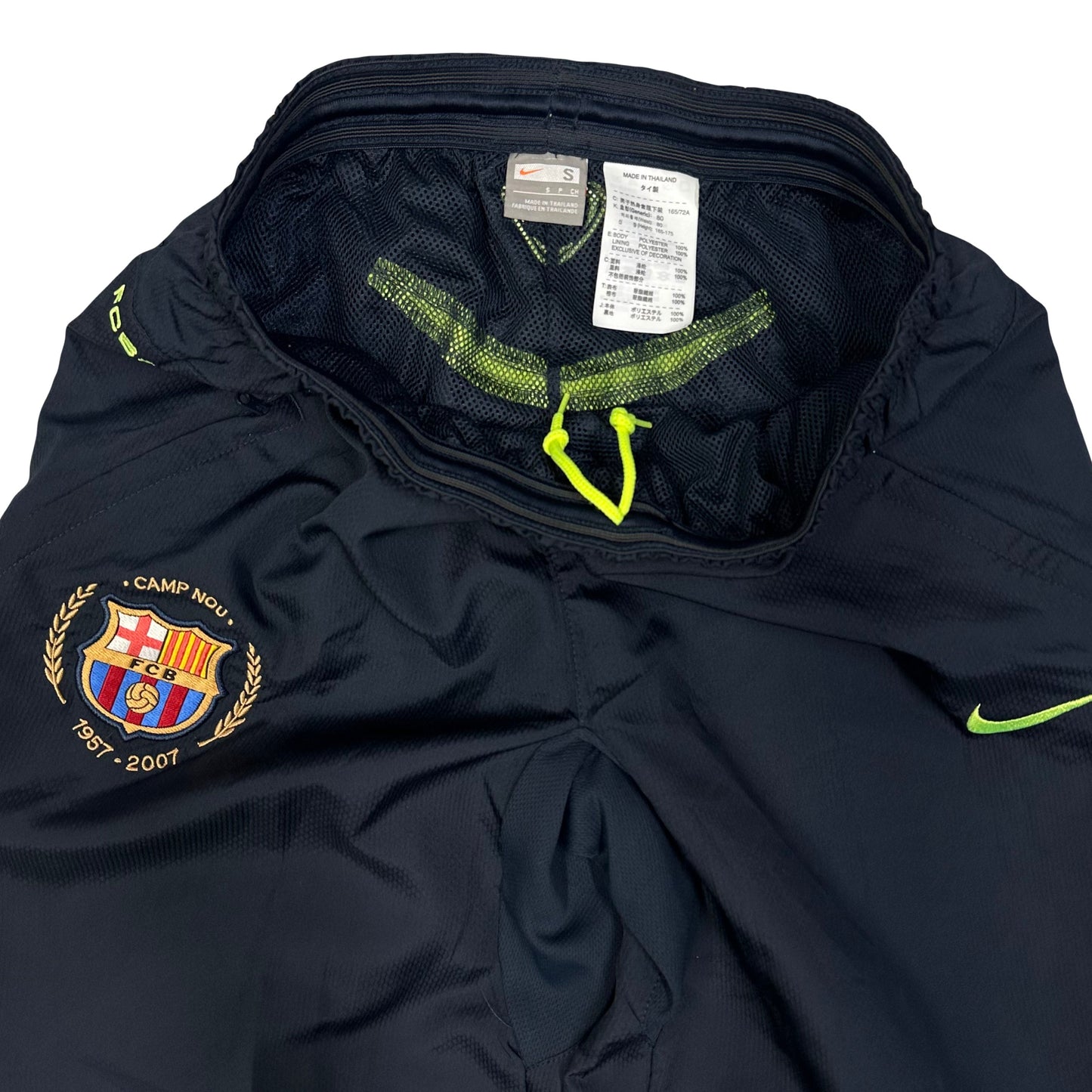 Nike Barcelona 2007 Nou Camp Anniversary Tracksuit Bottoms In Navy ( S )