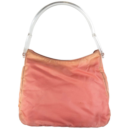 Vintage Prada Clear Handle Shoulder Bag