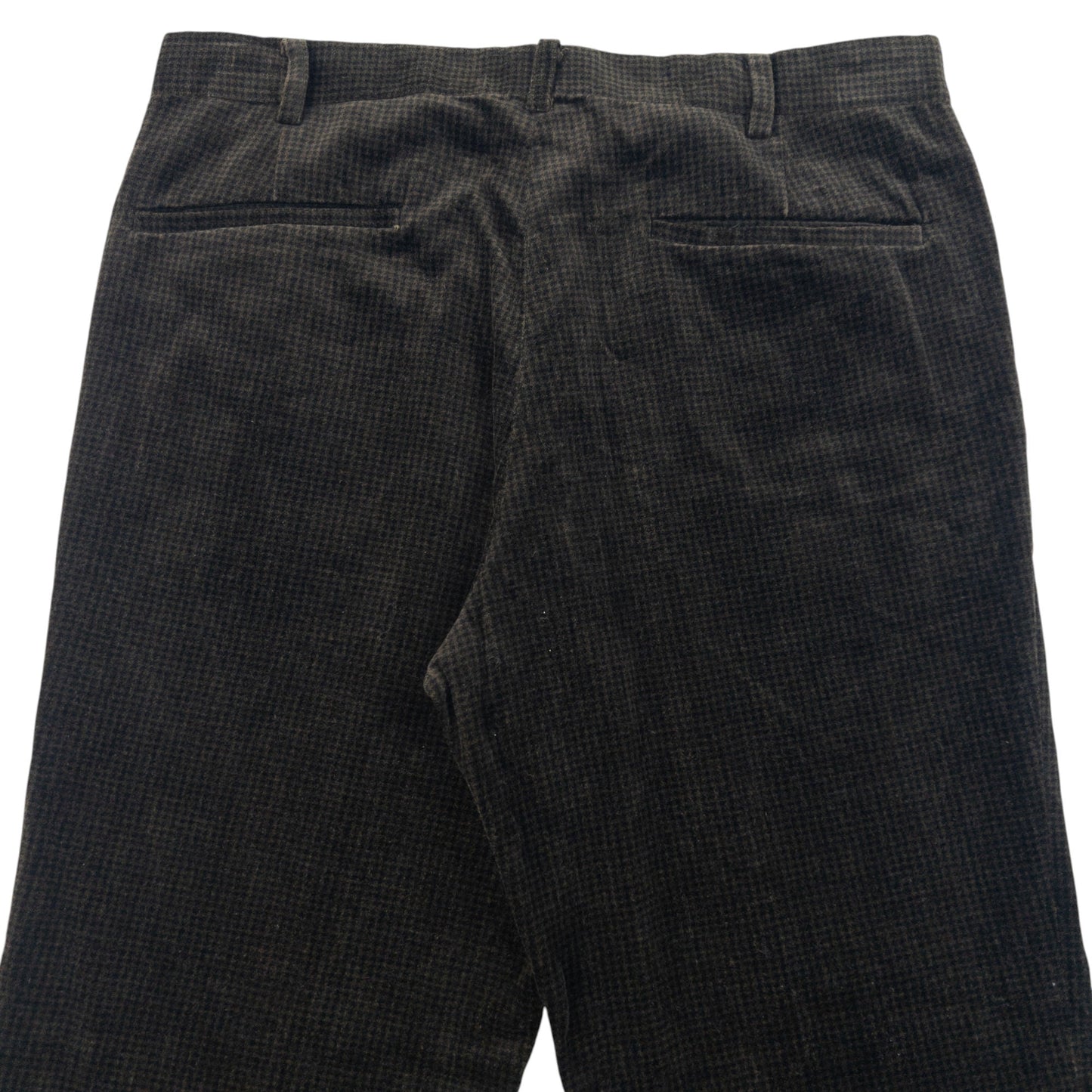 Vintage 2000s Gaultier HOMME Objet Checkered Trousers Size W30 | W30, Brown
