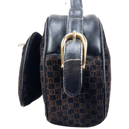 Vintage Gucci Monogram Crossbody Bag