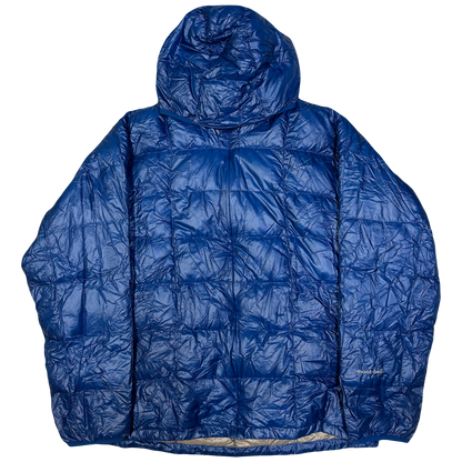 Montbell Square Stitch Down Puffer Jacket In Blue ( XL )