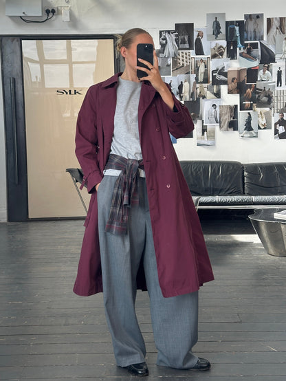 London Fog 1980s Double Breasted Trench Coat - M