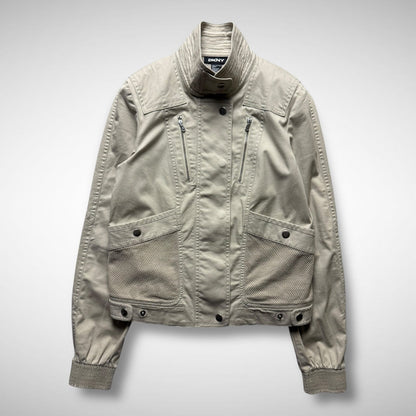 DKNY Cotton & Mesh Tactical Jacket (2000s)