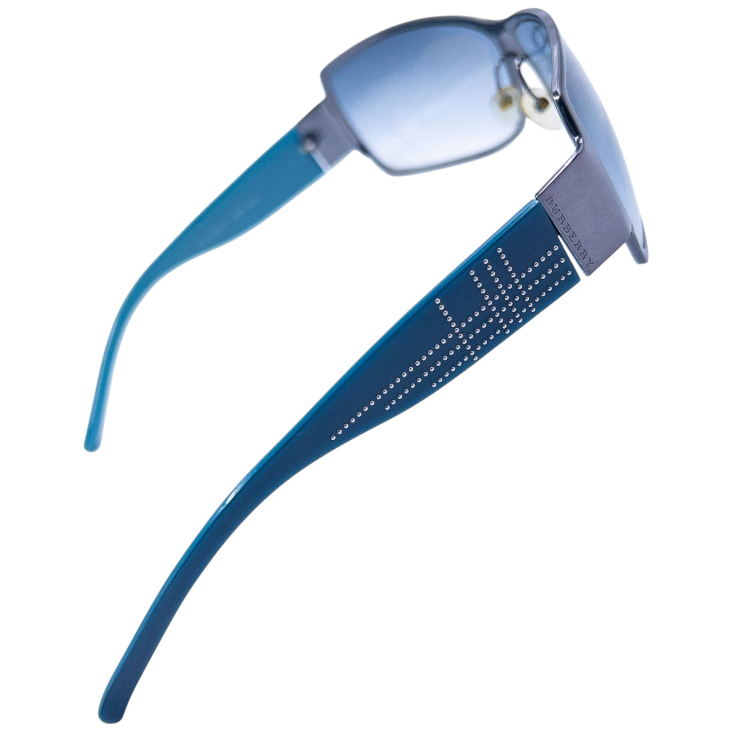 Vintage Burberry Nova Check Studded Glasses