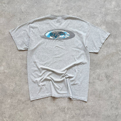 Oakley 2000s heavyweight spellout graphic t-shirt (L)
