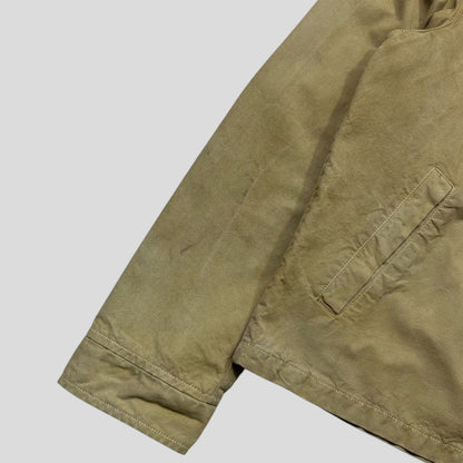 CP Company 2002 Flax Cotton Yellow Boxy Work Jacket - IT54 (L)