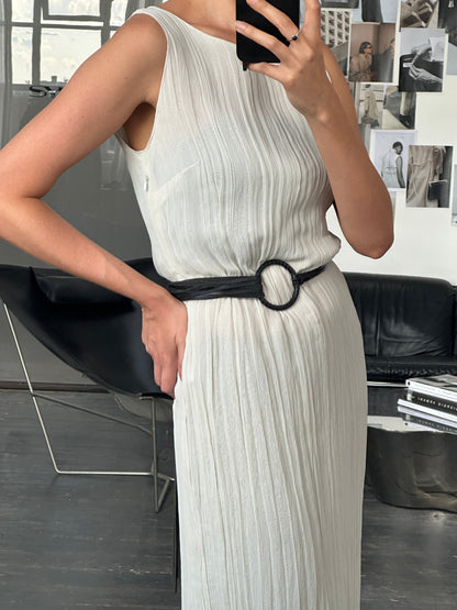 Vintage Leather Tassel Belt - One Size