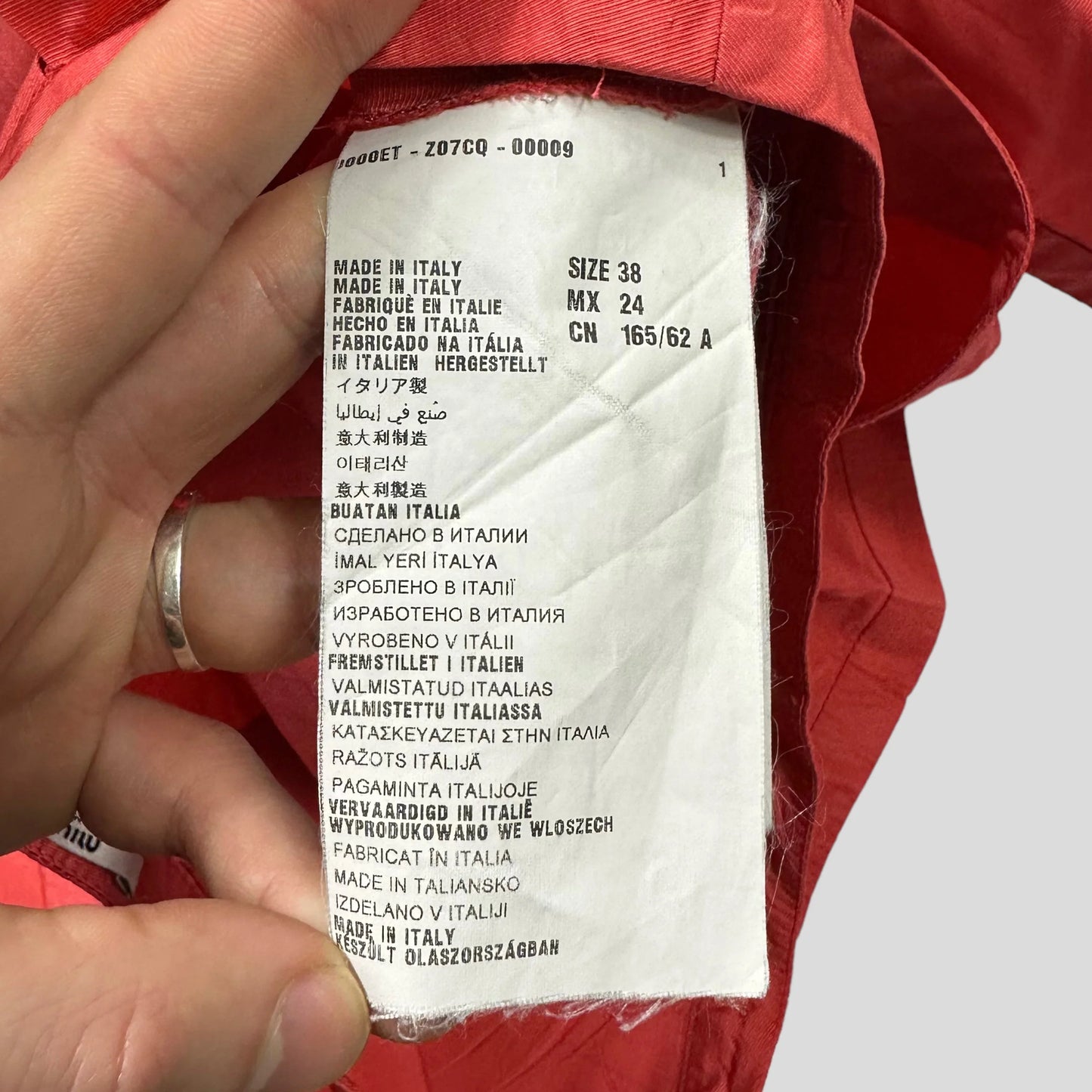 Miu Miu 00’s Nylon Skirt - IT38