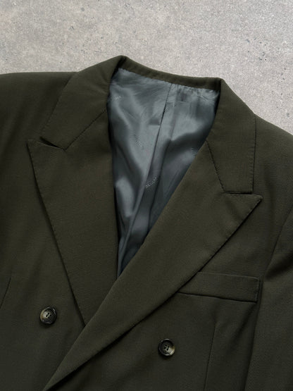 Max Mara Wool Double Breasted Blazer - XL