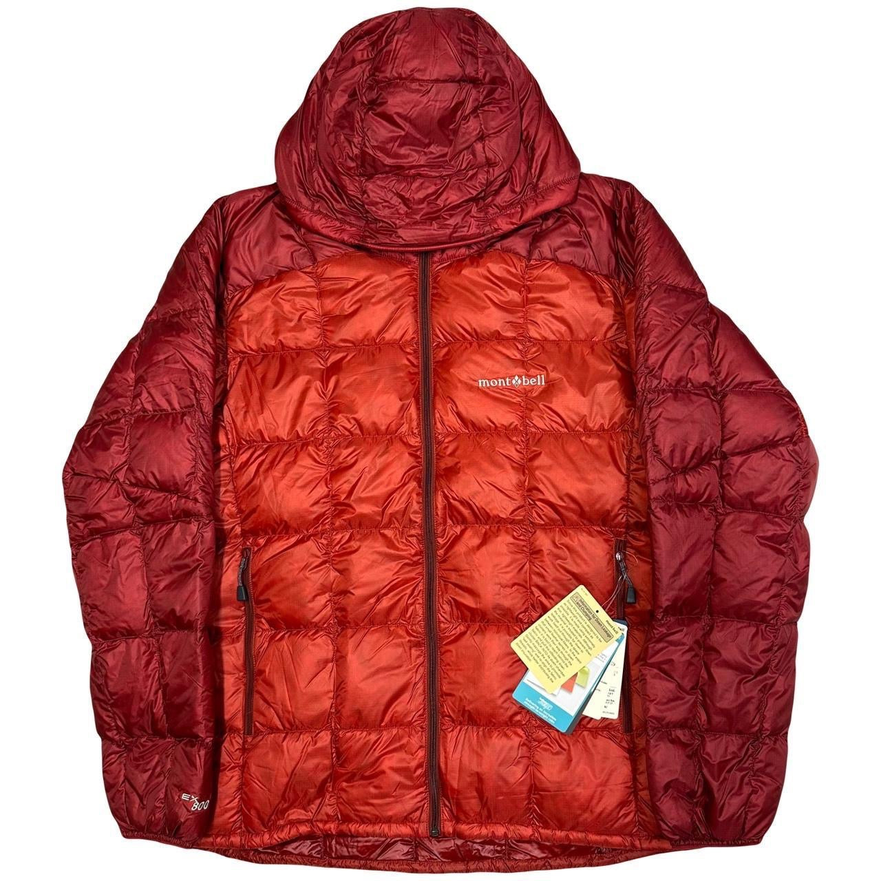 Montbell Puffer Jacket In Red ( L )