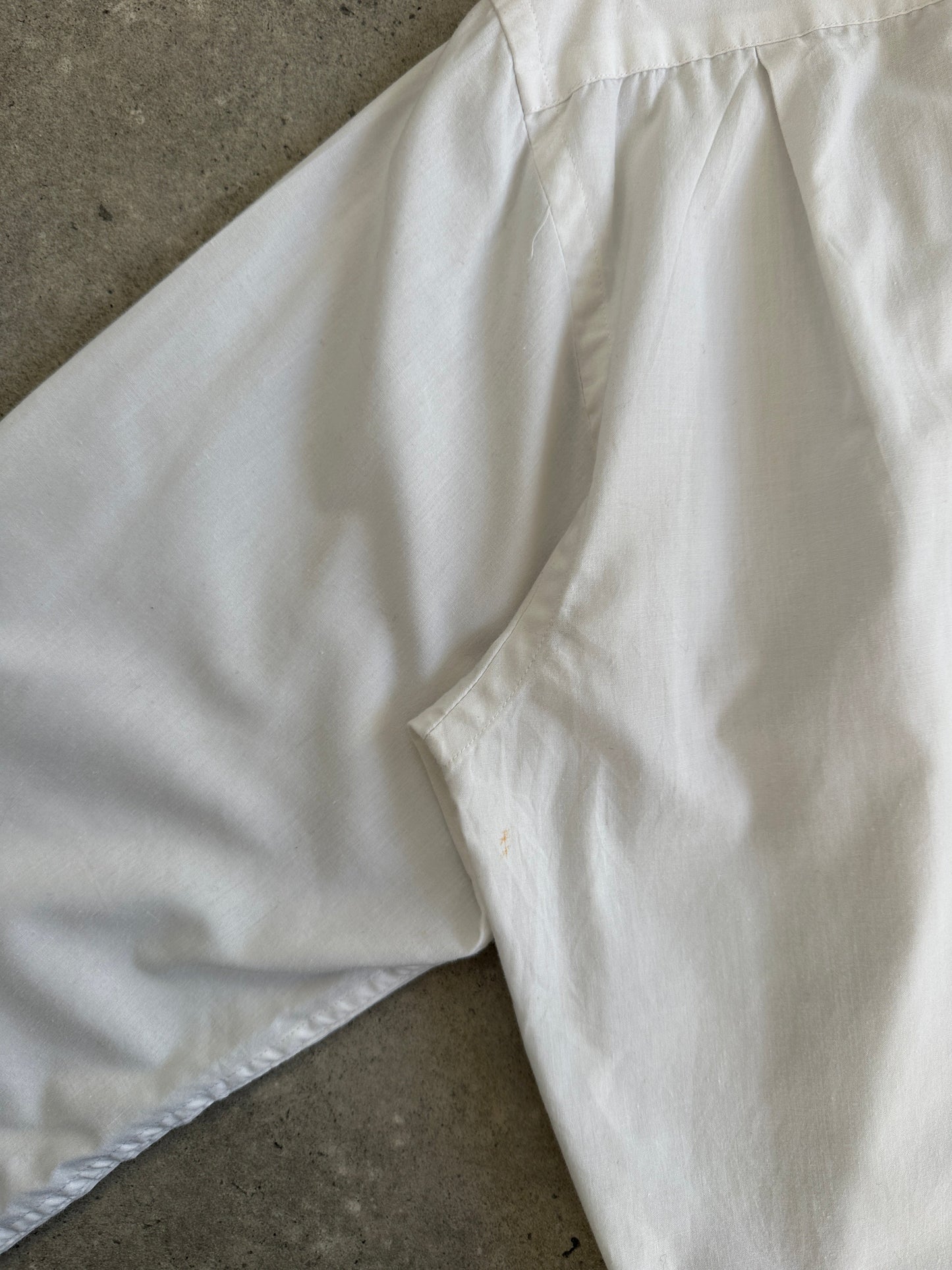 Yves Saint Laurent Pour Homme 1990s Tuxedo Cotton Dress Shirt - M