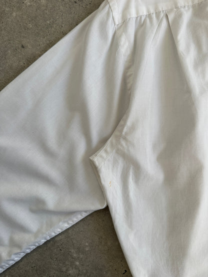 Yves Saint Laurent Pour Homme 1990s Tuxedo Cotton Dress Shirt - M