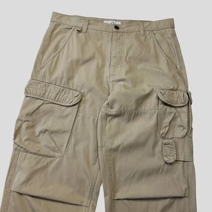 Armani 90’s Cotton Ripstop Cargo Trousers - 34