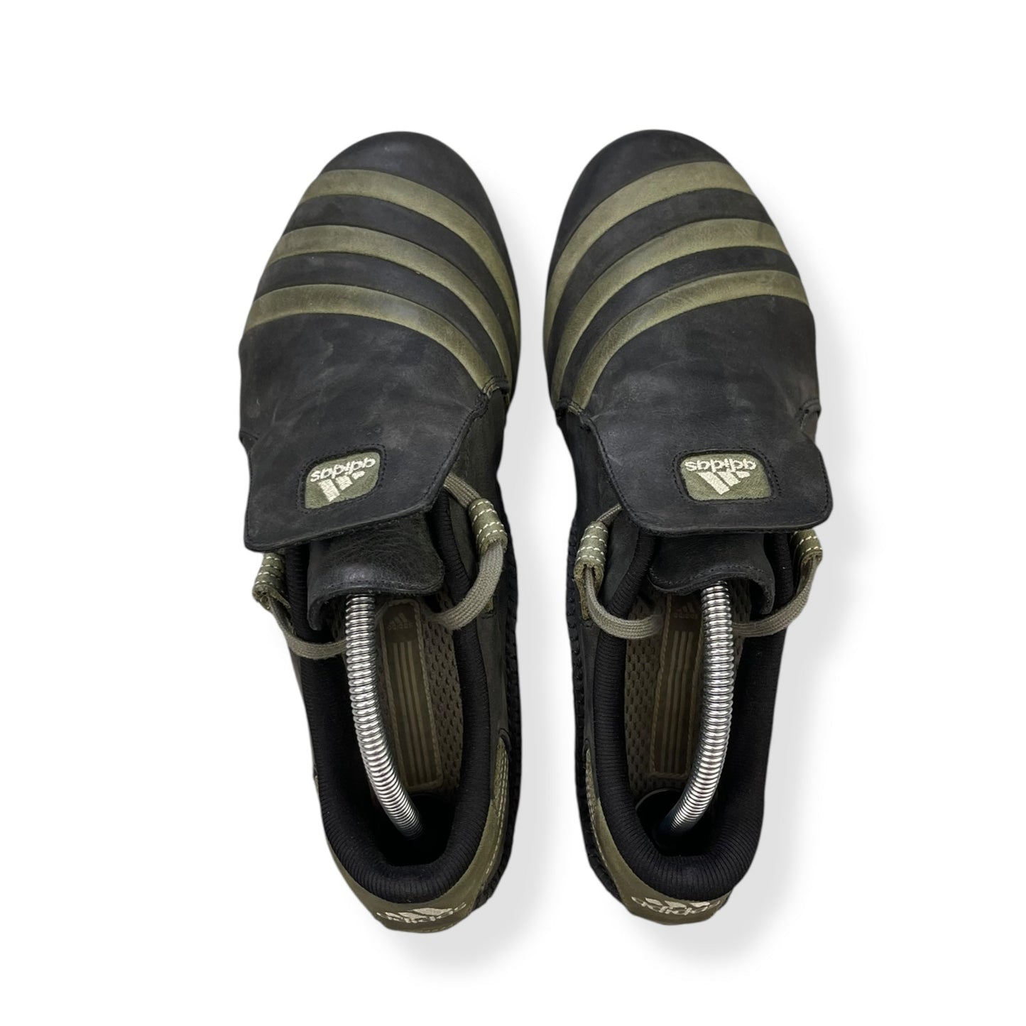 2007 Adidas Mactelo Leather Grey/Khaki (UK9) | Default Title, Multicoloured