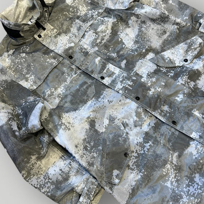 Stone Island Desert Dissolving Grid Camo Mesh Jacket L BNWT