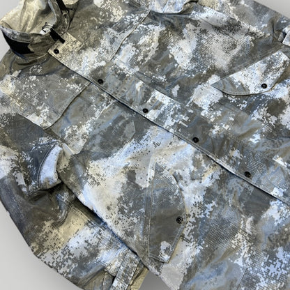 Stone Island Desert Dissolving Grid Camo Mesh Jacket L BNWT