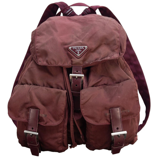 Vintage Prada Multi Pocket Backpack