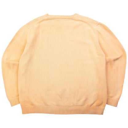 Vintage 2000s YSL Yves Saint Laurent Knit Jumper Size S | Small, Orange