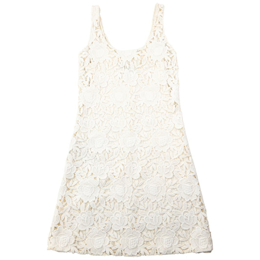 Vintage 2011 Prada Floral Lace Dress Womens Size S | Small, White