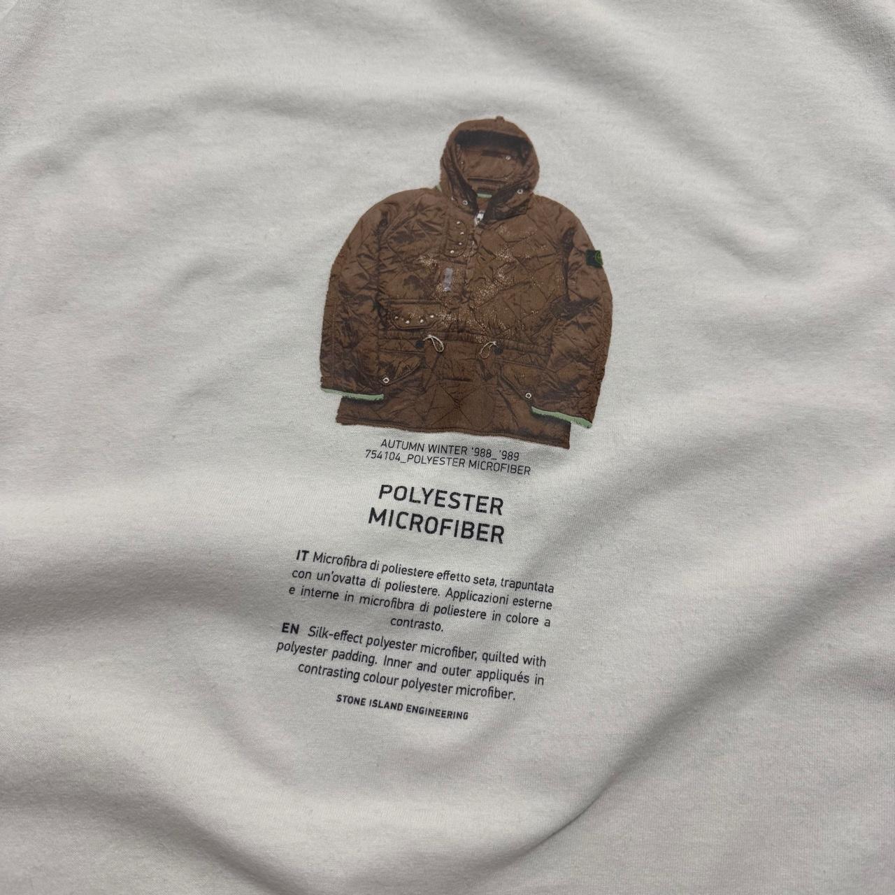 Stone Island Archivo Microfiber T-Shirt | Large, White