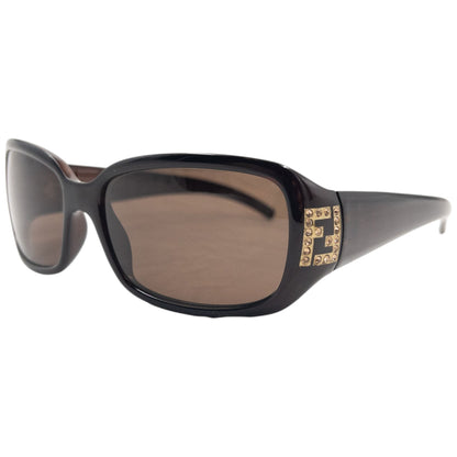 Vintage 2000s Fendi Diamanté Sunglasses | O/S, Black