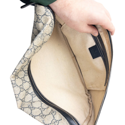 Vintage Gucci Monogram Crossbody Bag