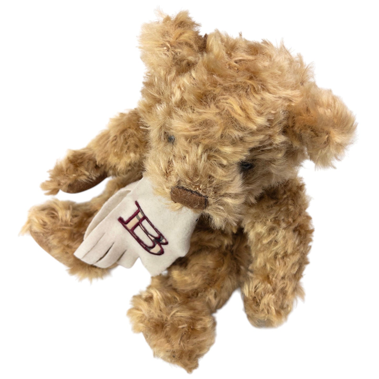 Vintage Burberry Nova Check Scarf Teddy Bear