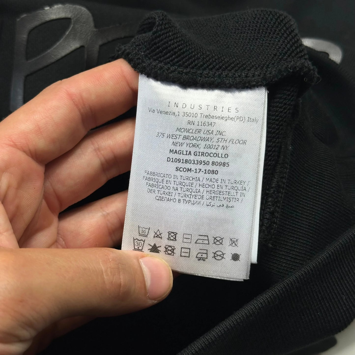 Moncler Supeeer My Moncler! Logo Sweatshirt - M