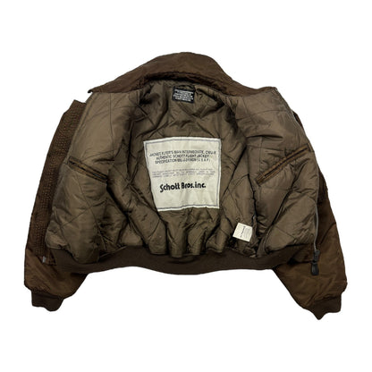 Schott NYC Brown CWU-R Flight Jacket