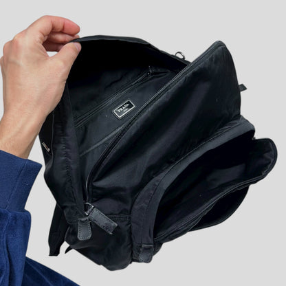 Prada Milano Nylon Technical Tanker Backpack