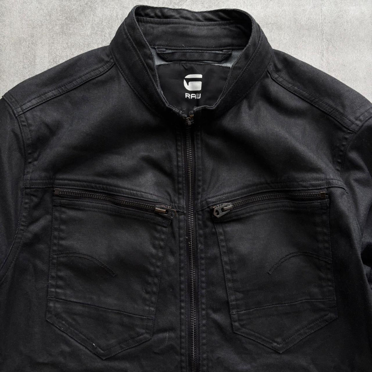 G-STAR WAXED JACKET | O/S, Black