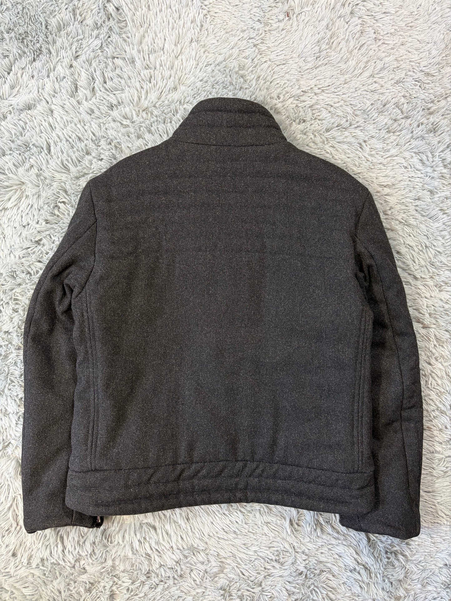 Gucci by Tom Ford AW00 Wool 3D Ribbed Runway Biker Jacket - IT50 | O/S, Multicoloured