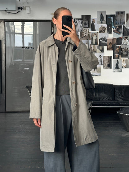 Hugo Boss 2000s Single Breasted Trench Coat - L/XL