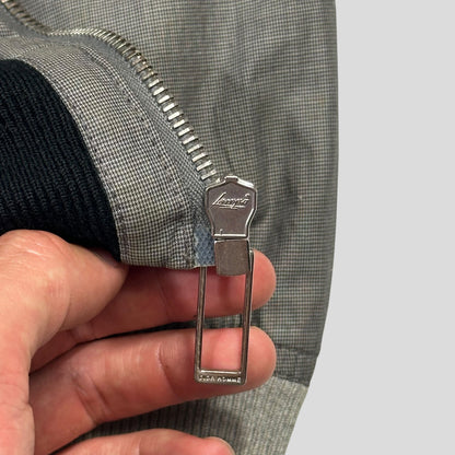 Dior Homme 2010 Bee Varsity Microcheck Cotton Bomber Jacket - M | Default Title, Grey