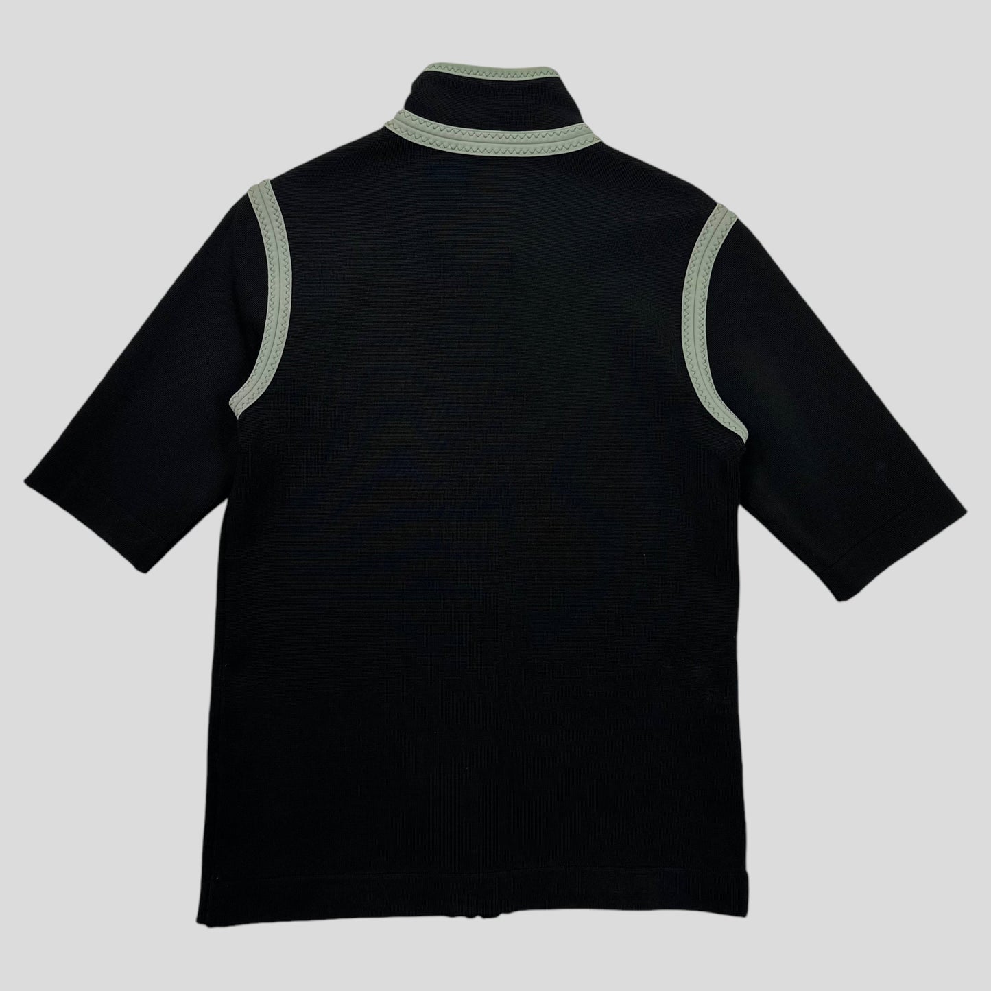 Prada 00’s Techno Stretch Heavy Knit Top - IT44