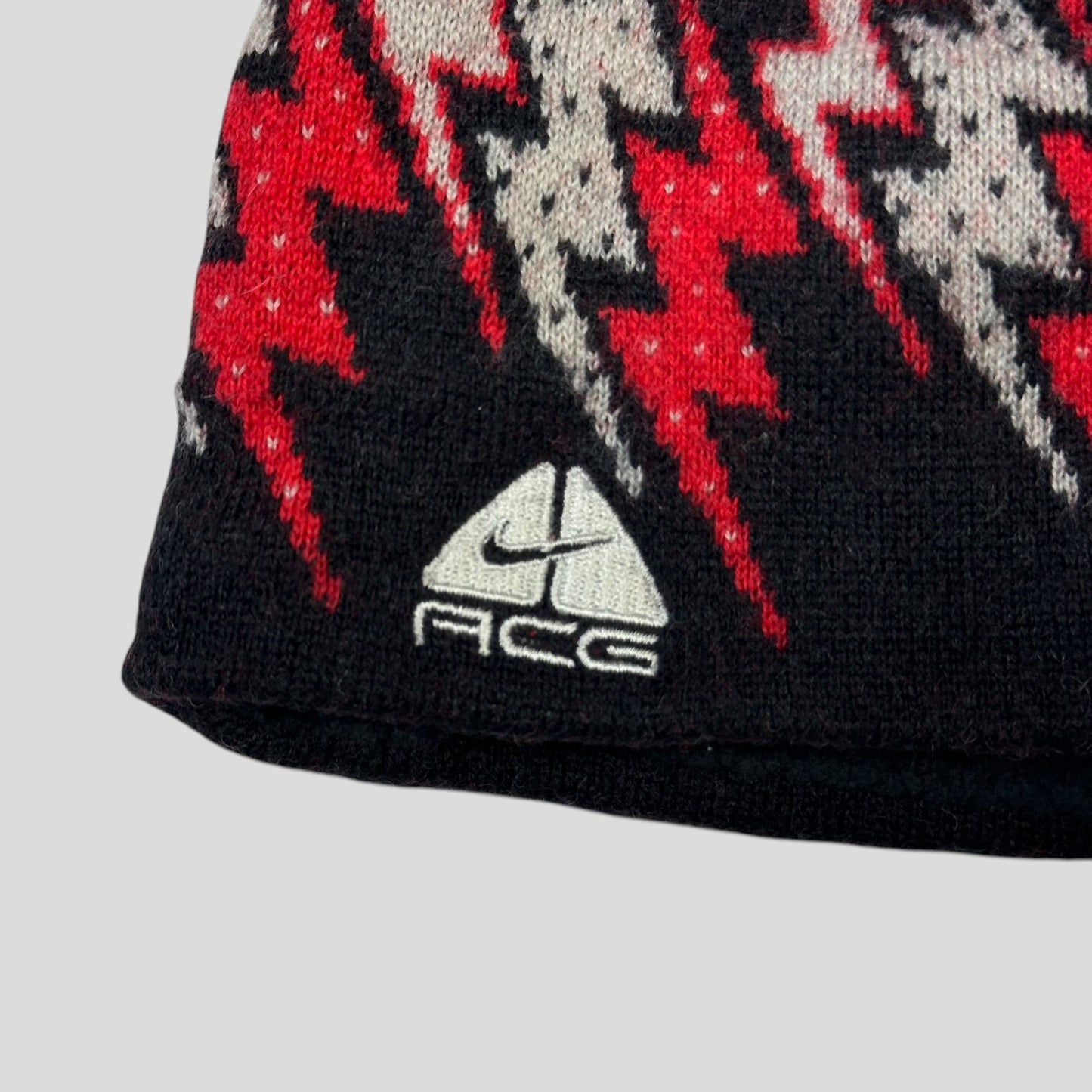 Nike ACG FW07 Thunderbolt Graphic Lungs Logo Skullcap Beanie - S/M