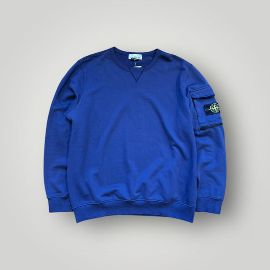 Stone Island Organic Cotton Fleece Crewneck XL