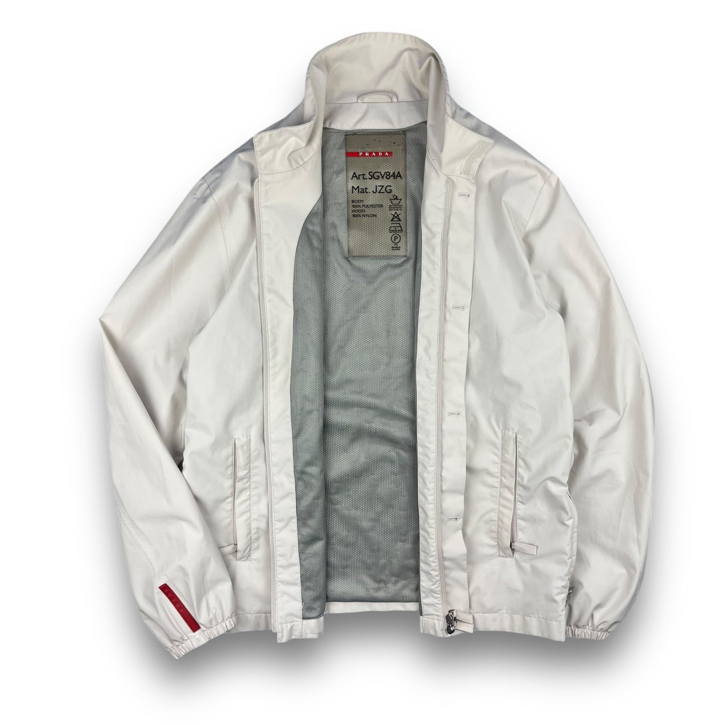 2000’s Prada GoreTex Harrington Jacket (L) | Default Title, Cream