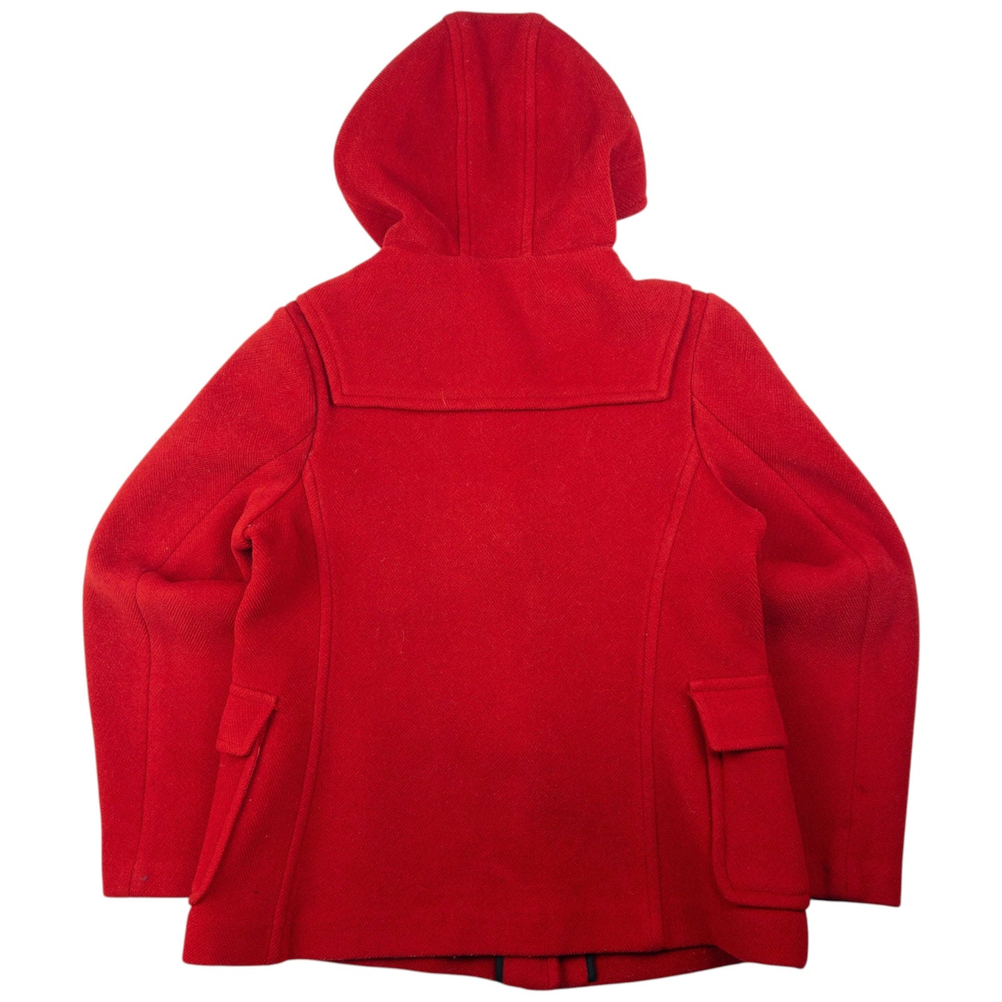 Vintage Burberry Wool Duffle Jacket Womens Size M